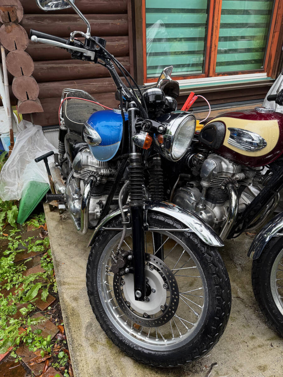 書類無し、部品取り、輸出などに　カワサキ　W650 平成16年式　10605ｋｍ ,W650なので650円売り切り_画像3