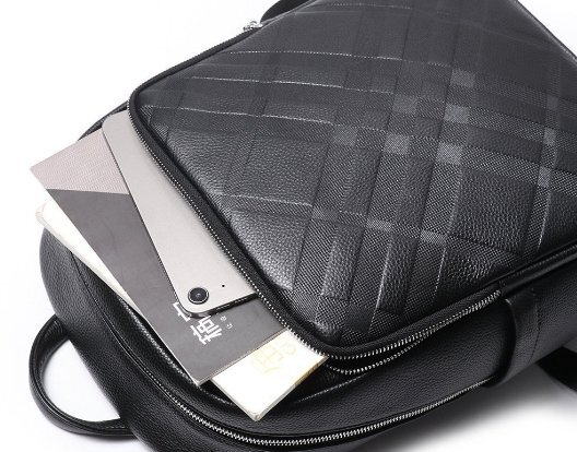 リュック メンズ 本革 レザー ビジネス バックパック 防水 大容量 A4 15インチPC リュックサック 通勤 通學(xué) 出張 旅行 おしゃれ ブラック