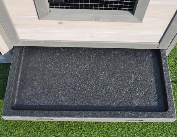 ウサギ ペット別荘ハウス 木制 ニワトリ小屋 飼育 アヒル 鳥かご キャットハウス 屋外養(yǎng)殖 庭用 通気性 掃除しやすい