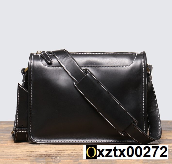 新入荷 本革 レザー ショルダーバッグ 斜め掛けバッグ メッセンジャーバッグ 通勤 牛革 肩掛け鞄