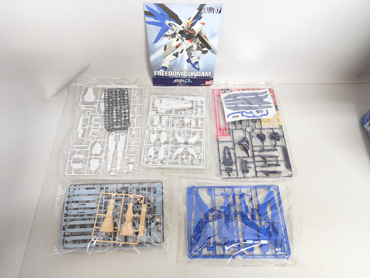 # не собран 4 пункт Bandai 1/100 Gundam SEED Destiny Impulse Blaze The k Phantom freedom The k Warrior gun pra #