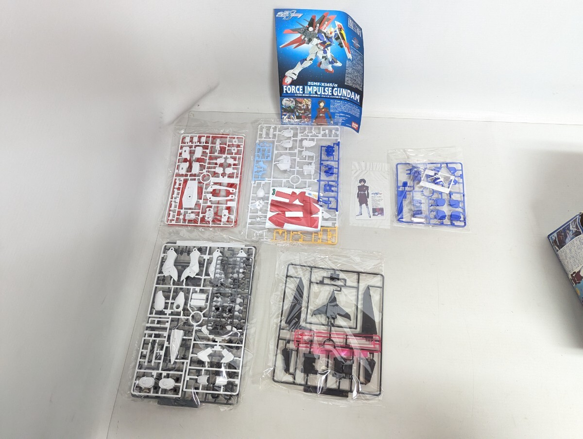 # не собран 4 пункт Bandai 1/100 Gundam SEED Destiny Impulse Blaze The k Phantom freedom The k Warrior gun pra #