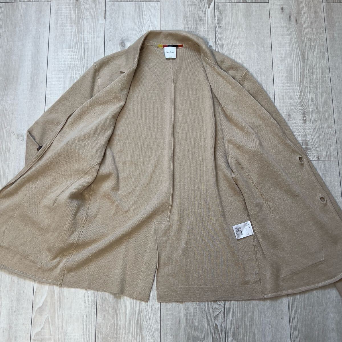美品 現行 Paul Smith リネン アンコン テーラードジャケット メンズ Yahoo!オークション - 極美品 23SS Paul Smith リネン アンコン