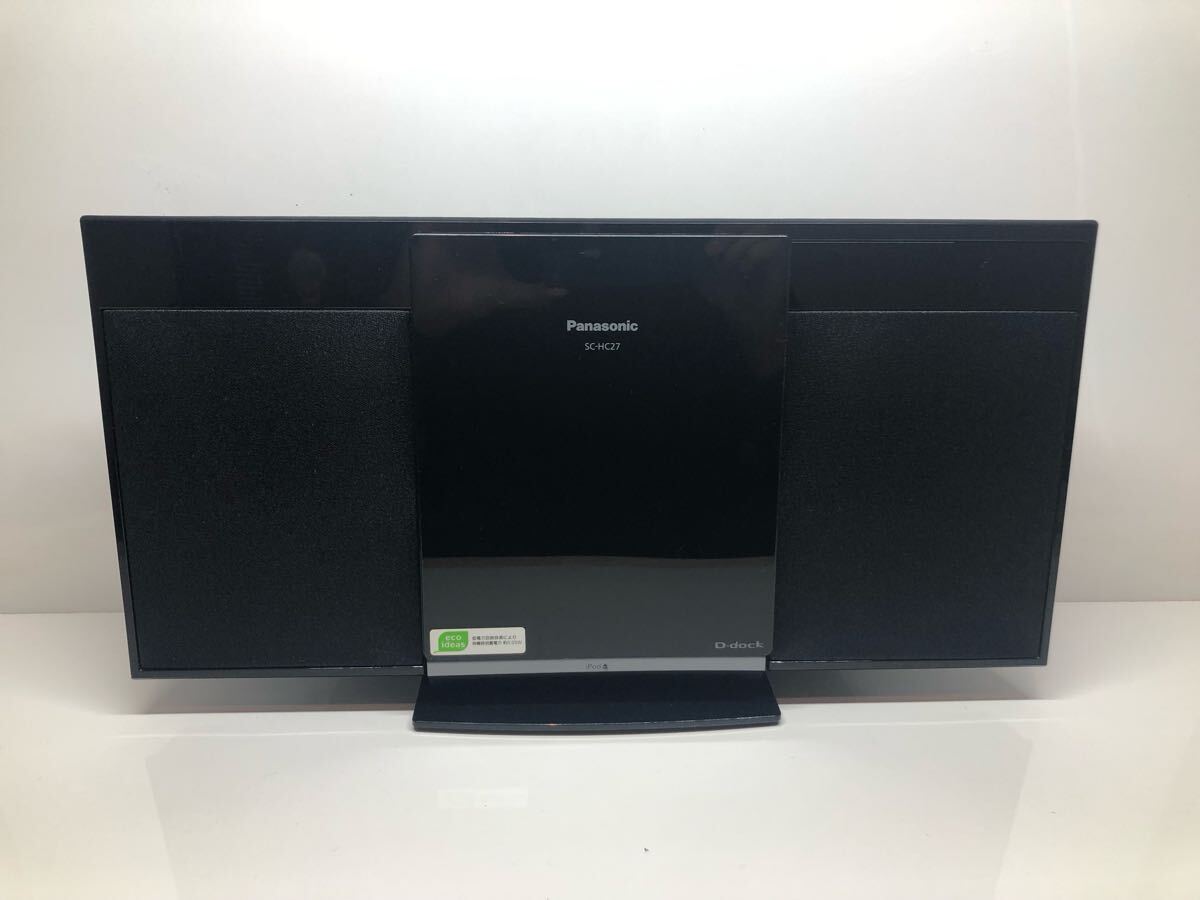 # прекрасный товар # Panasonic Panasonic compact стерео система SC-HC27 D-dock рабочее состояние подтверждено 