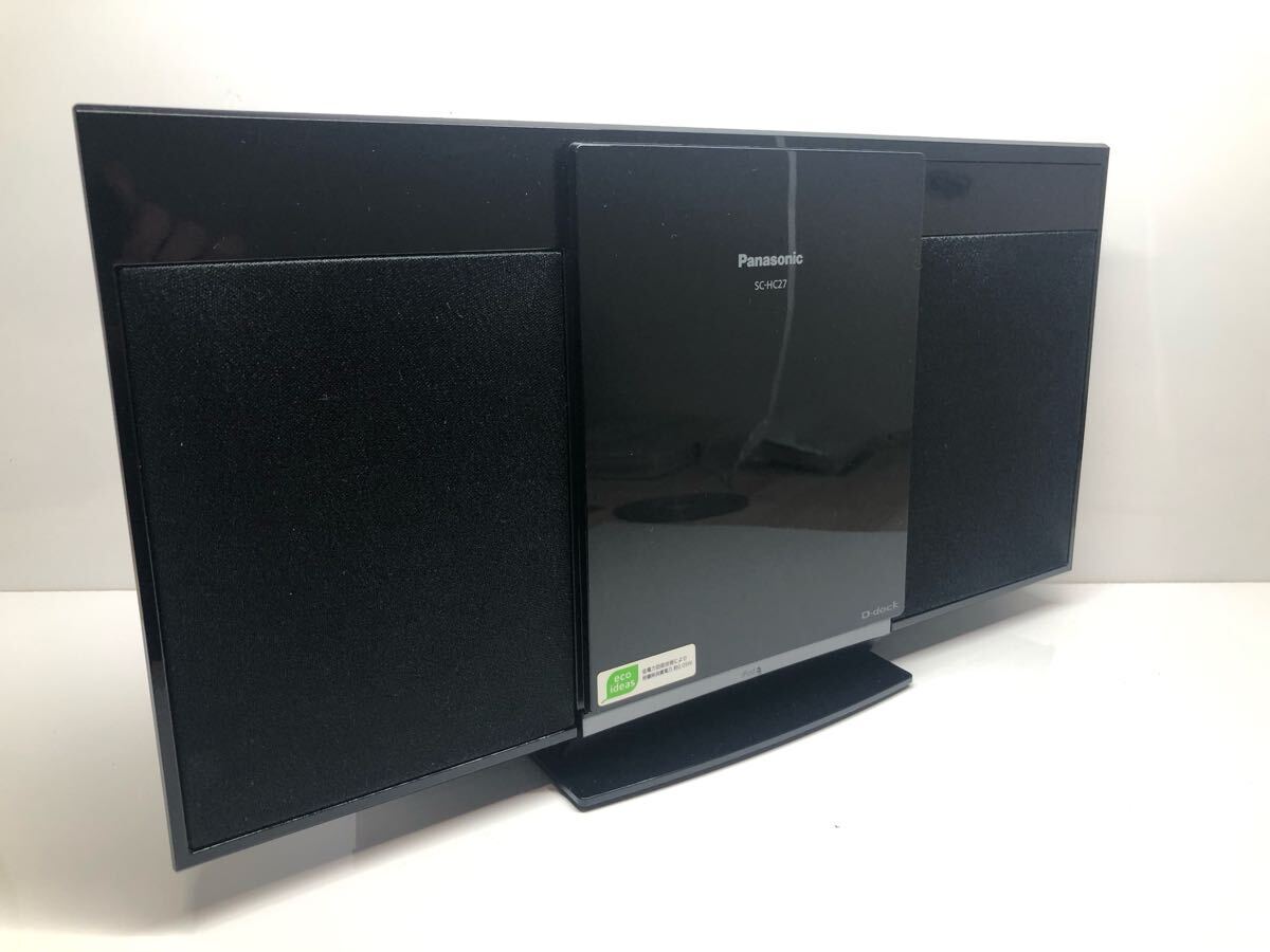 # прекрасный товар # Panasonic Panasonic compact стерео система SC-HC27 D-dock рабочее состояние подтверждено 