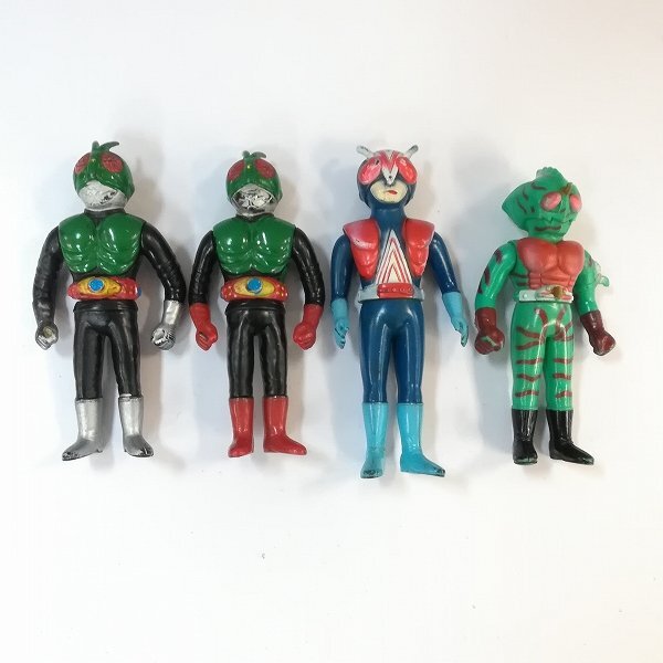 ⚠️レア 当時物 仮面ライダー ゴースター ミニソフビ 旧バンダイ ポピー ⚠️レア 当時物 仮面ライダー ゴースター ミニソフビ 旧