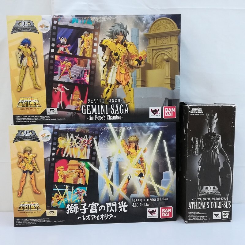 mV261c [まとめ] バンダイ DD PANORAMATION 圣闘士星矢 獅子宮の閃光 レオアイオリア ジェミニサガ 教皇の間 特典付 | フィギュア F