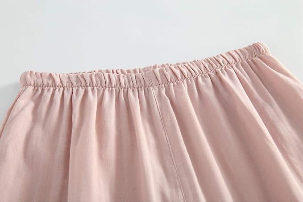 甚平 XL パジャマ レディース 上下セット 袖7分丈 女性 綿100% ガーゼ ゆったり ルームウェア 部屋着通気春夏快適入院入所介護大きいサイズ
