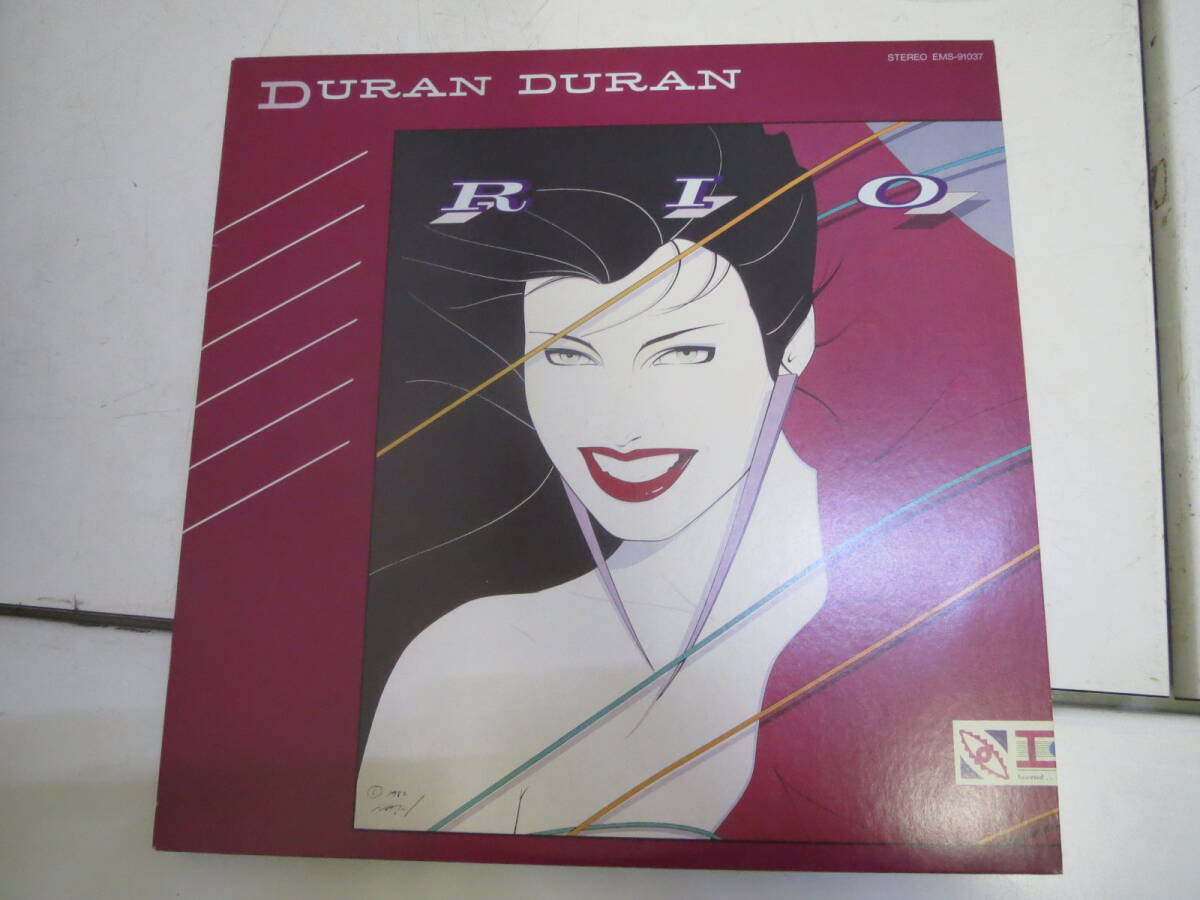 YY250613 LP DURAN DURAN RIO レコード 動作未確認