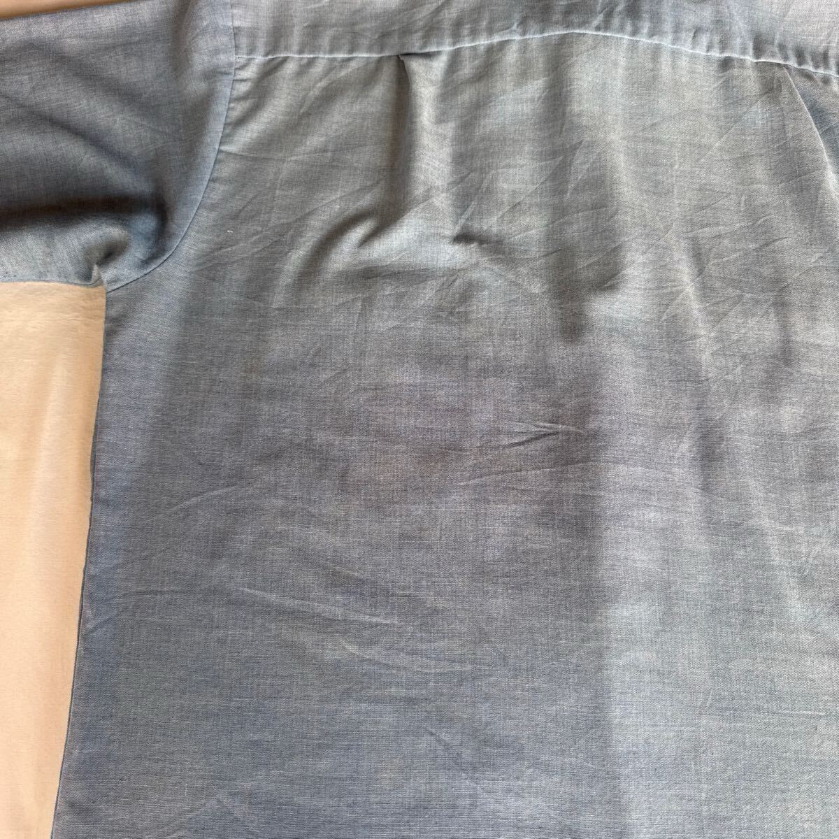 70s BIG MAC CHAMBRAY WORK SHIRT JCPenney ヴィンテージ ビンテージ ビッグマック シャンブレーシャツ ワークシャツ 60s 送料無料 6535