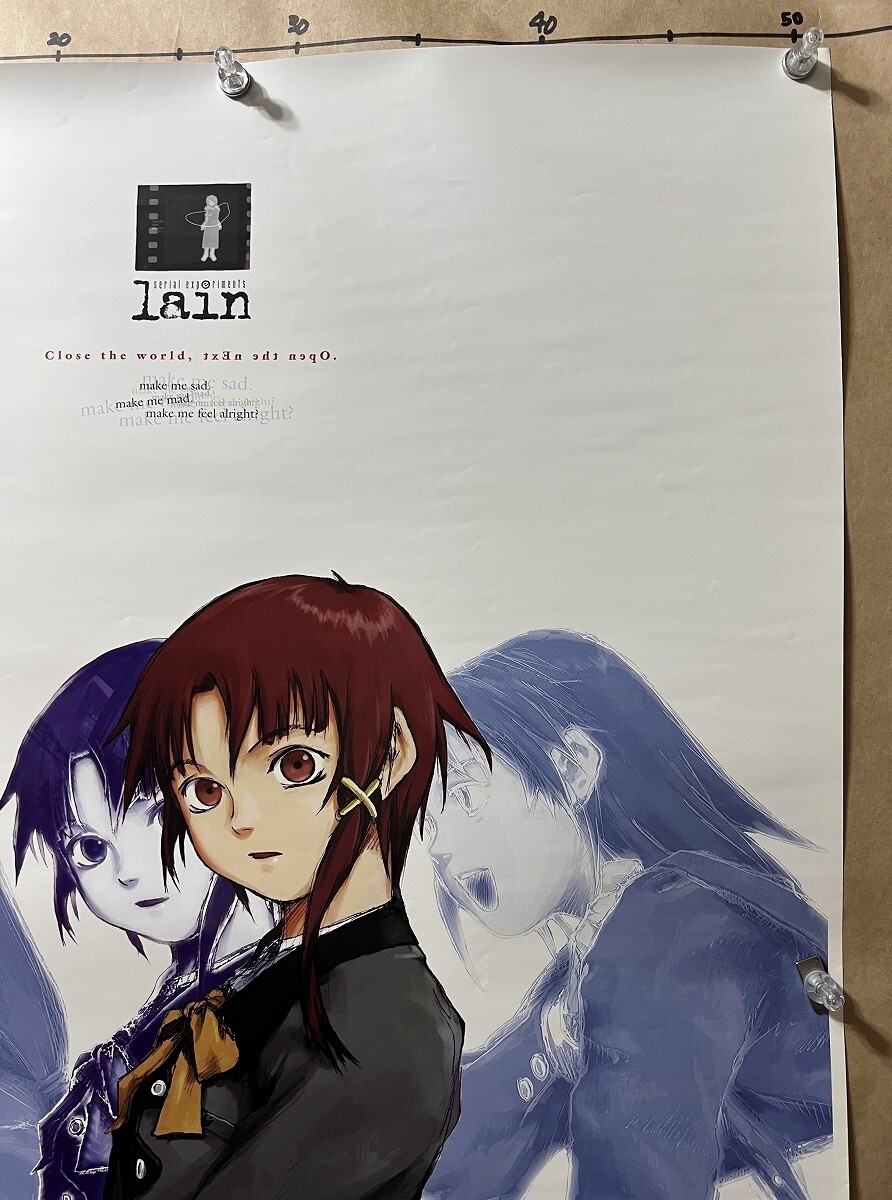 serial experiments lain 25th Aniv Event Goods 21x30cm Clear