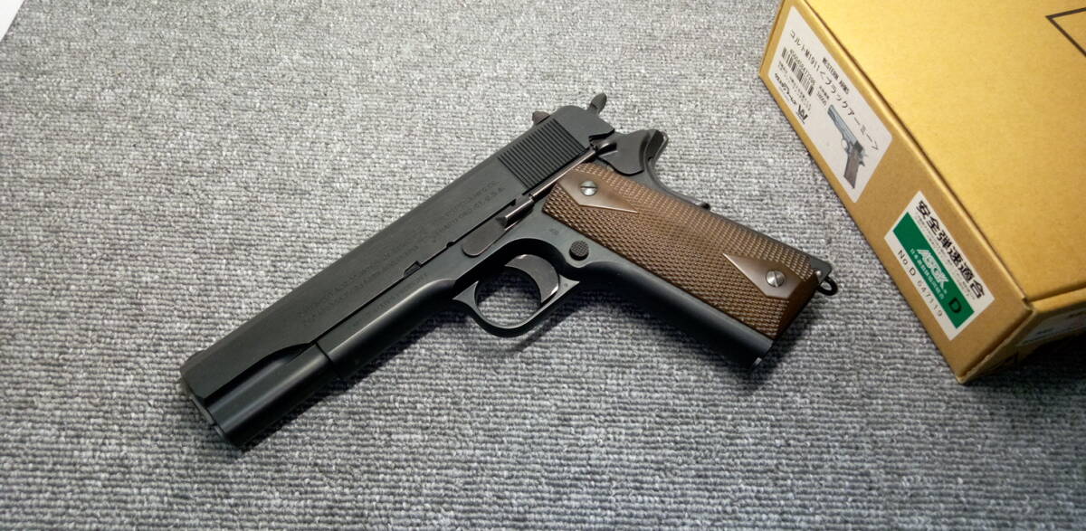 《中古》WA　コルト　M1911〈ブラックアーミー〉SCW/Ver.3　（検索ワード?コルトガバメント/ミリタリー）