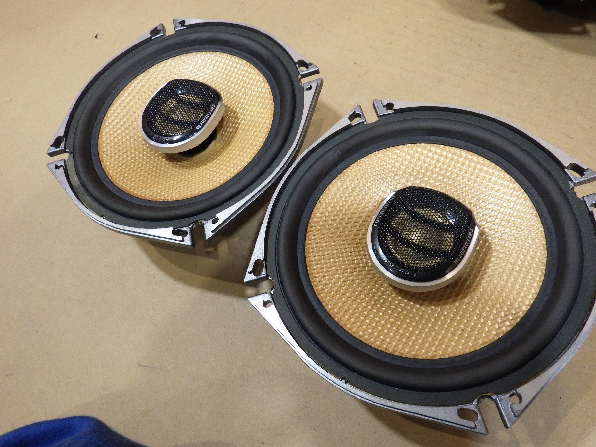 【山形 酒田発】中古 スピーカー4ケセット カロッツェリア carrozzeria TS-J17A TS-J1710A 付屬品寫(xiě)真參照 寫(xiě)真にある物のみ テスト済