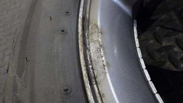 【宮城 塩釜発】中古 スタッドレスタイヤ?純正ホイールセット 4本 Kei ワークス HN22S 165/60R15 タイヤ溝無(wú)し ※個(gè)人宛発送不可