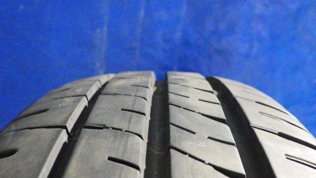 【宮城 塩釜発】中古 サマータイヤ?社外ホイールセット 4本 155/65R13 ダンロップ エナセーブ EC204 2022年制 8分山 ※個人宛発送不可