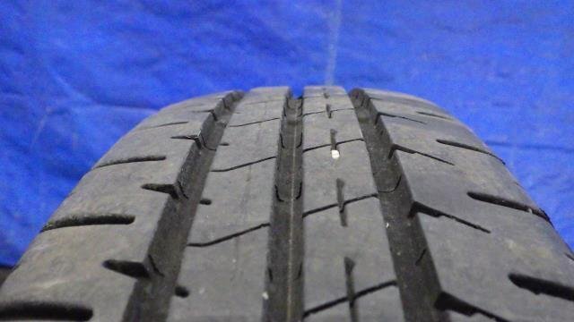【宮城 塩釜発】中古 サマータイヤ?社外ホイールセット 4本 145/80R13 ブリヂストン ECOPIa NH200C 2022年制 9分山 ※個(gè)人宛発送不可