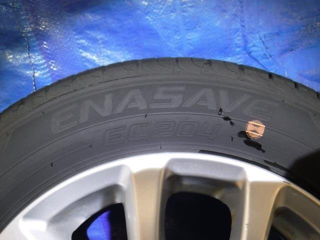 【宮城 塩釜発】中古 タイヤ?アルミホイールセット 4本 社外品 155/65R13 4J 4穴 PCD100 オフセット+43 ※個(gè)人宅あて発送不可