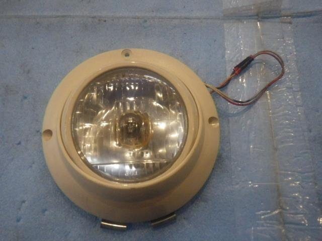 【青森発】バス廃品 車內(nèi)燈　24ｖ　35ｗ　外徑19cm