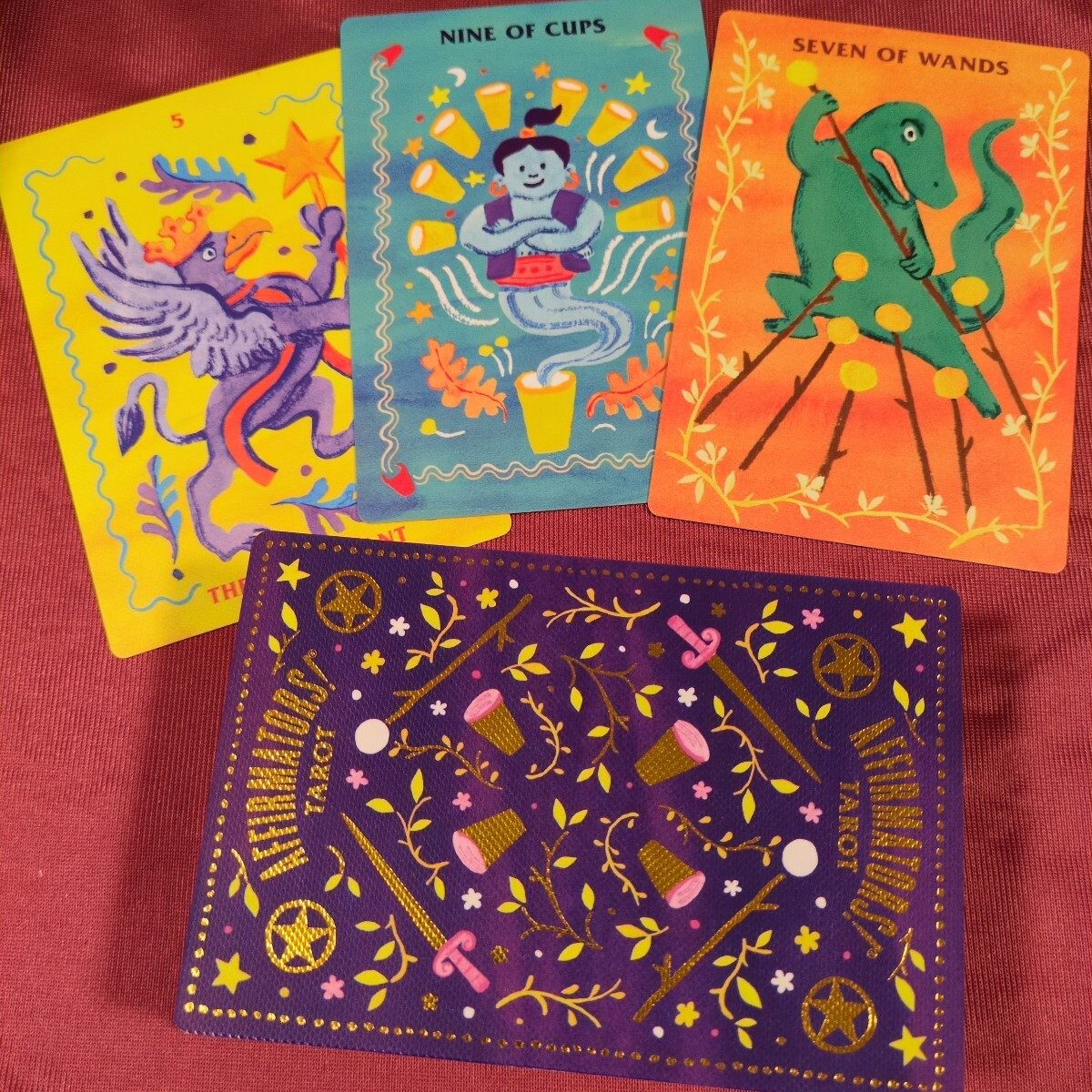 Mystical Wisdom Card Deck 英語版解説書付き