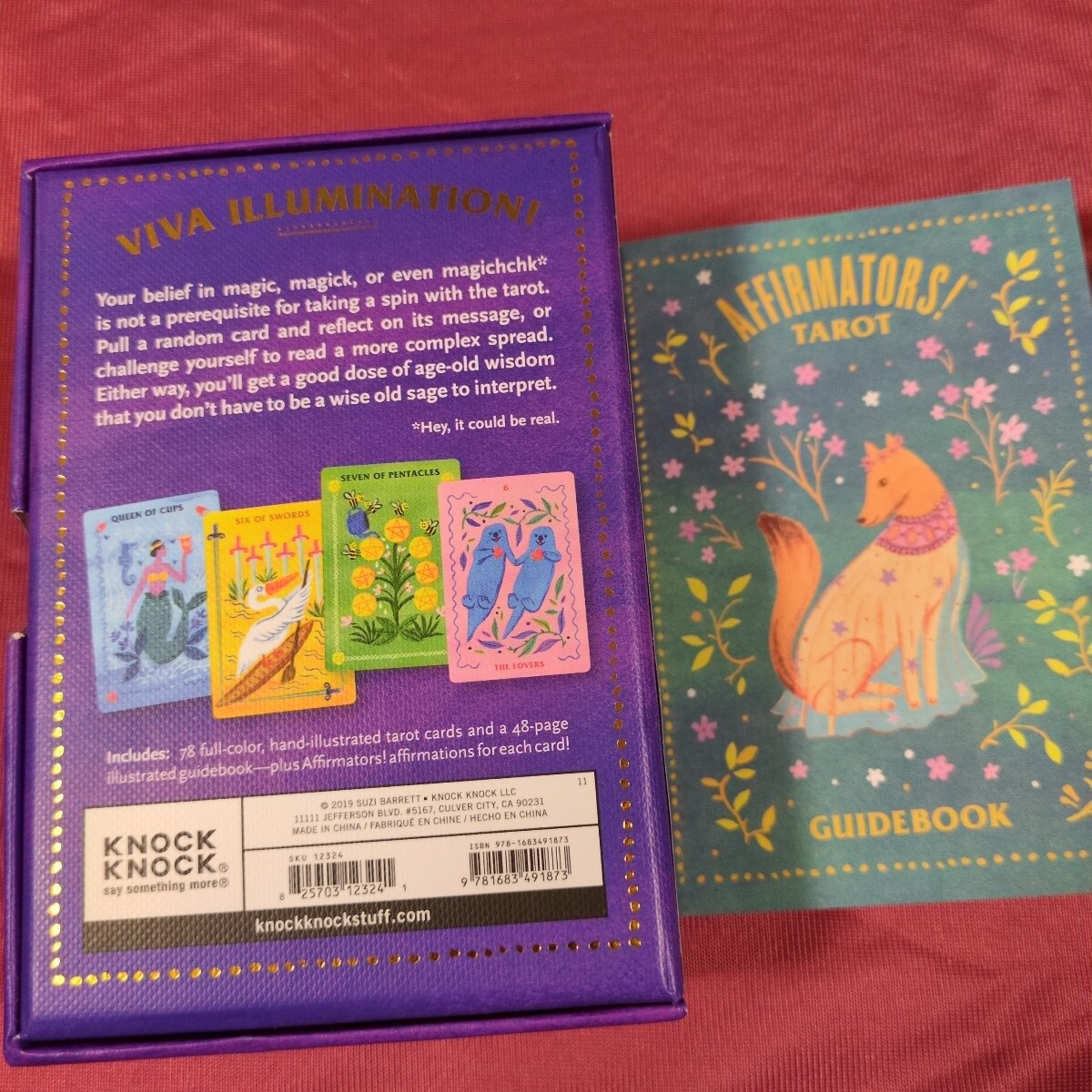 Mystical Wisdom Card Deck 英語版解説書付き