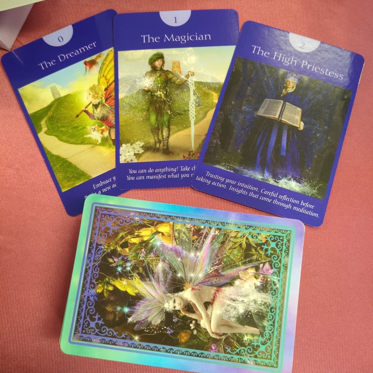 Fairy Tarot Cards: A 78-Card Deck and Guidebook