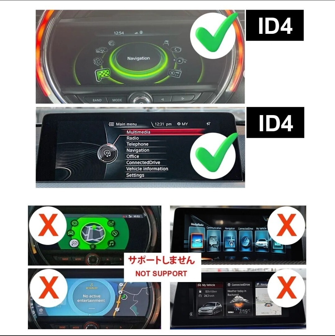 BMW 2025年版地図更新データUSBメモリ+FSCコード iD4 NBT-EVO Road Map JAPAN EVO 2025-1