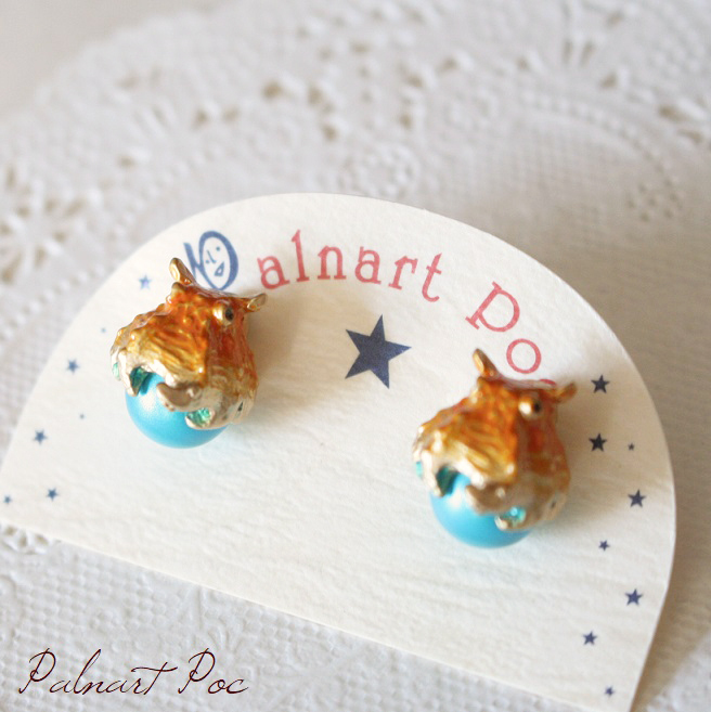 パルナートポック 送料無料 メンダコ ピアス パタミン アクセサリー 海 深海 小物 雑貨_画像2