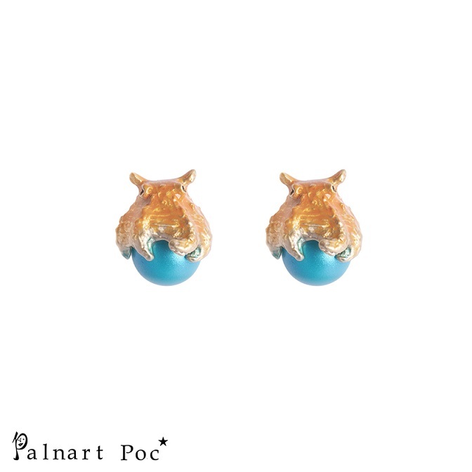 パルナートポック 送料無料 メンダコ ピアス パタミン アクセサリー 海 深海 小物 雑貨_画像3