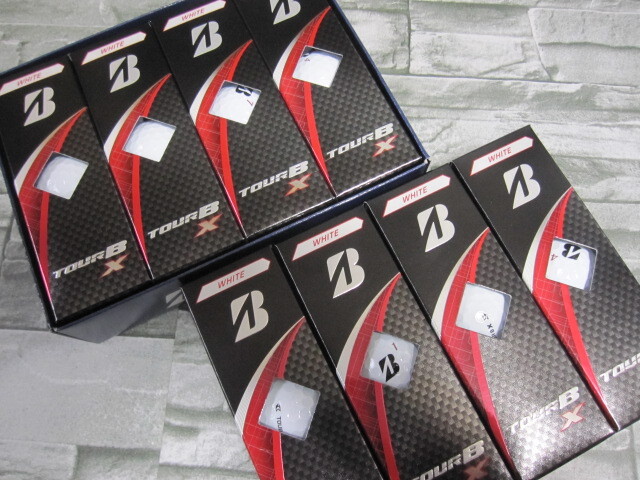 送料600円■新品■税込■ 2024 ≪ TOUR B X ≫ ホワイト 2ダース分 24個 BRIDGESTONE GOLF ブリヂストン ツアーB 2ダース