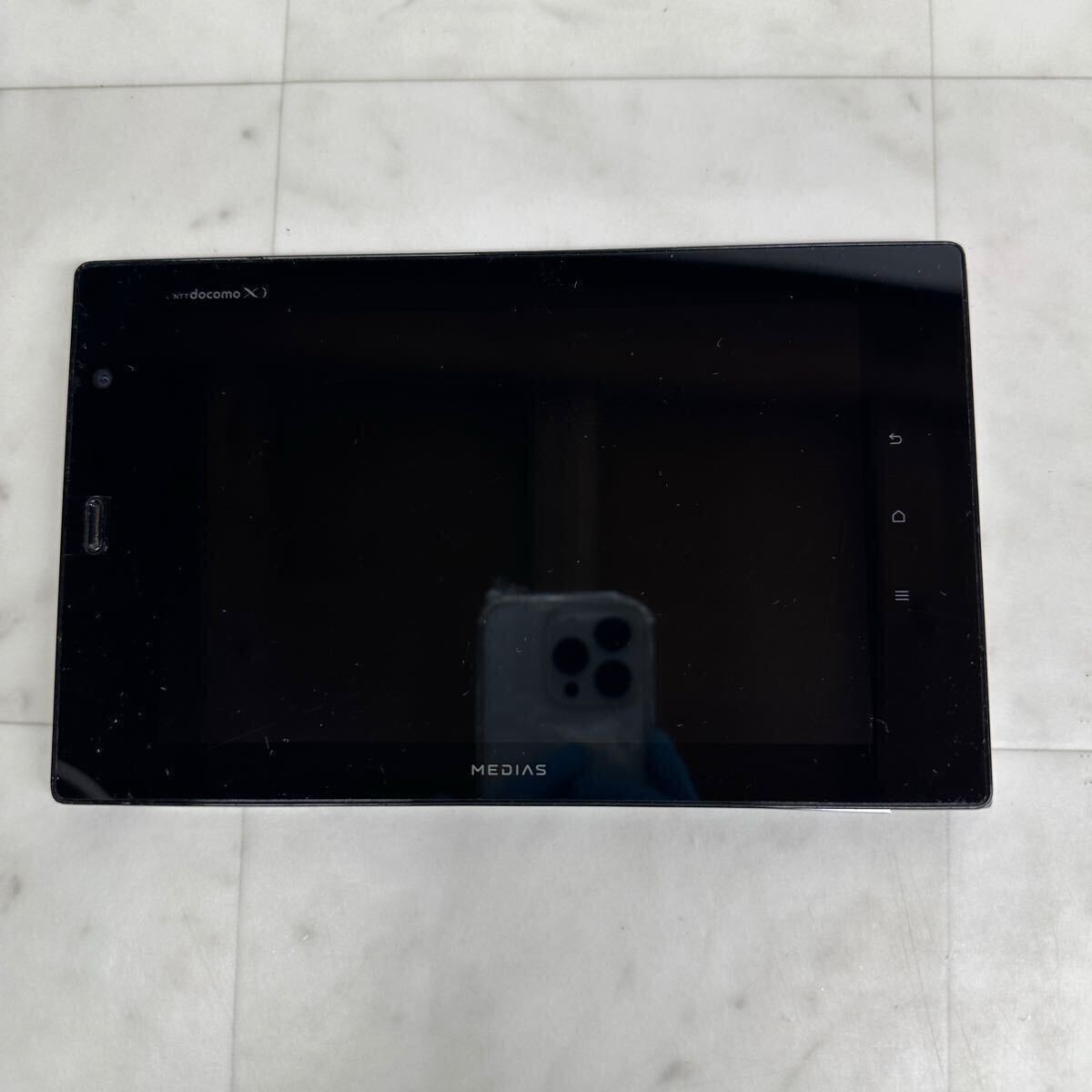 docomo MEDIAS N-06D タブレット 通電確認のみ【管4205W】