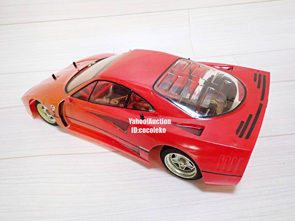 タミヤ 1/10 Cカー、シャーシ ラジコン、フェラーリF40