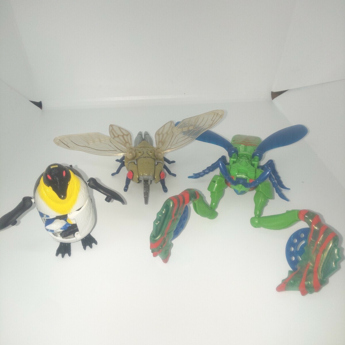 ジャンク トランスフォーマー ビーストウォーズ 3種 C-20 マンティス C-26 サイバトロン音波工作員 DJ C-32 極地工作員ブレイク 匿名6-2-4