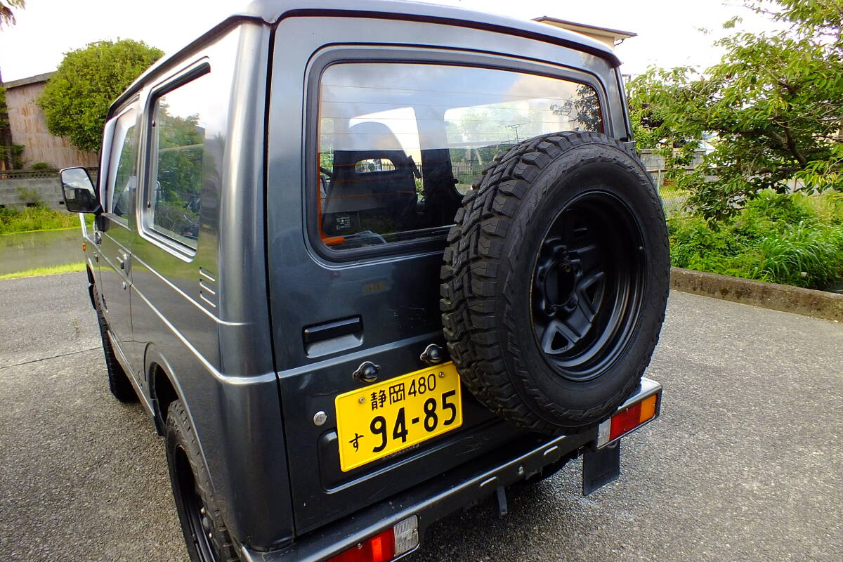 スズキ　ジムニーJA11　リビルトエンジン換裝　まだ慣らし運転中