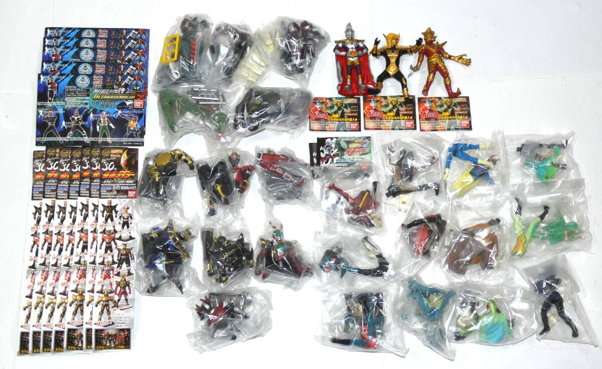 1722T/1円～ コンプ・内袋未開封有★仮面ライダー・戦隊・キカイダー等　特撮 ソフビ フィギュア 大量 HGシリーズ・S.I.C 匠魂・超造形魂他_画像5