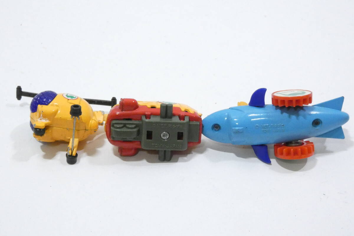 1807T/当時物 TOMY トミー 恐竜探検隊 ボーンフリー合体セット