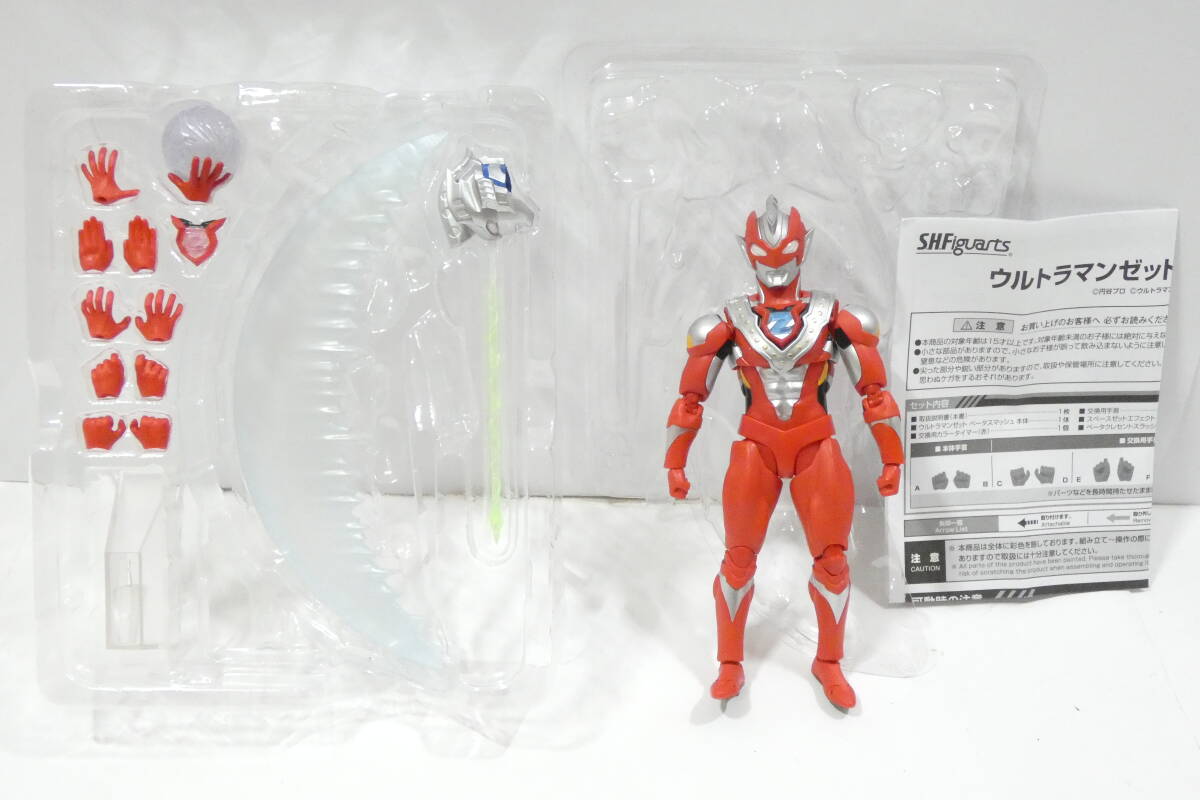 1906K/美品◇BANDAI バンダイ S.H.Figuarts 2箱/ウルトラマンゼット ベータスマッシュ＆ガンマフューチャー/フィギュアーツ