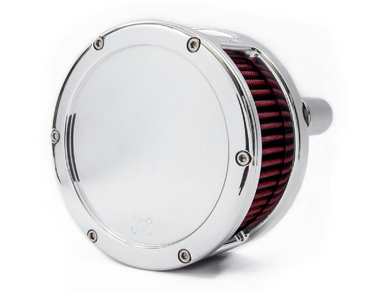 FEULING フューリング BA エアクリーナー クローム/レッド 17y-M8