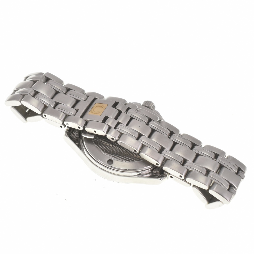 オメガ OMEGA 2501.21 シーマスター デイト クロノメーター 自動巻き メンズ 良品 箱?保証書付き L#140108