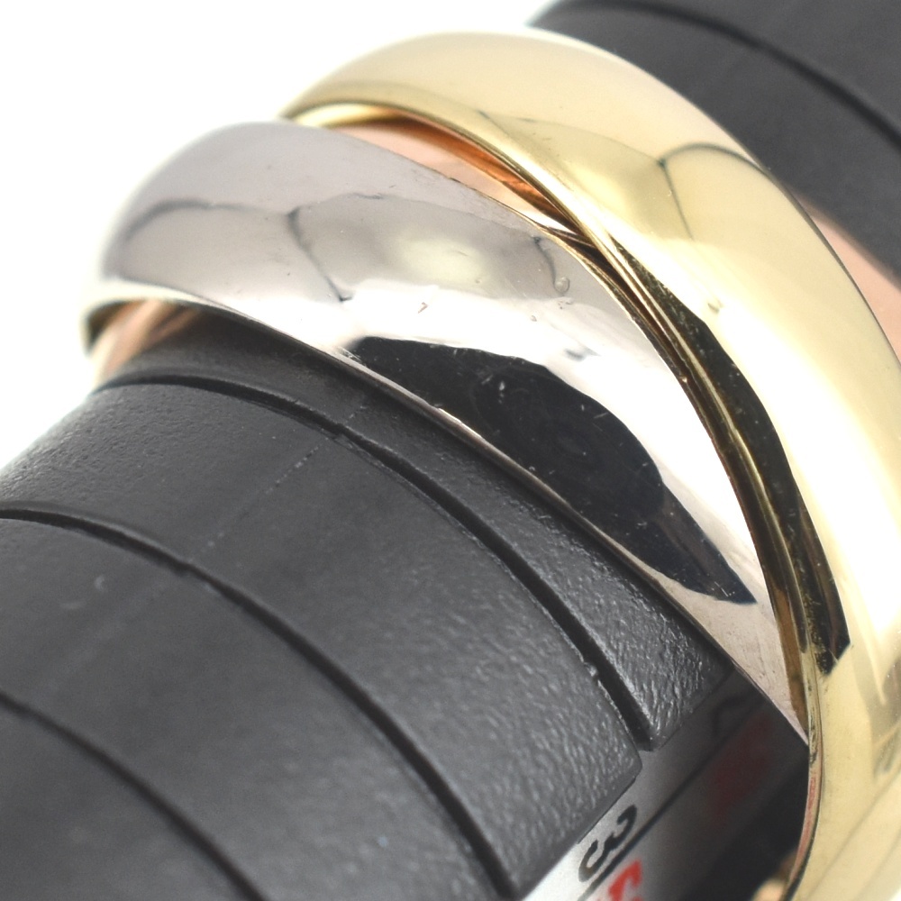 カルティエ CARTIER トリニティ 3連リング サイズ52/JP12 スリーカラ― レディース S#139673
