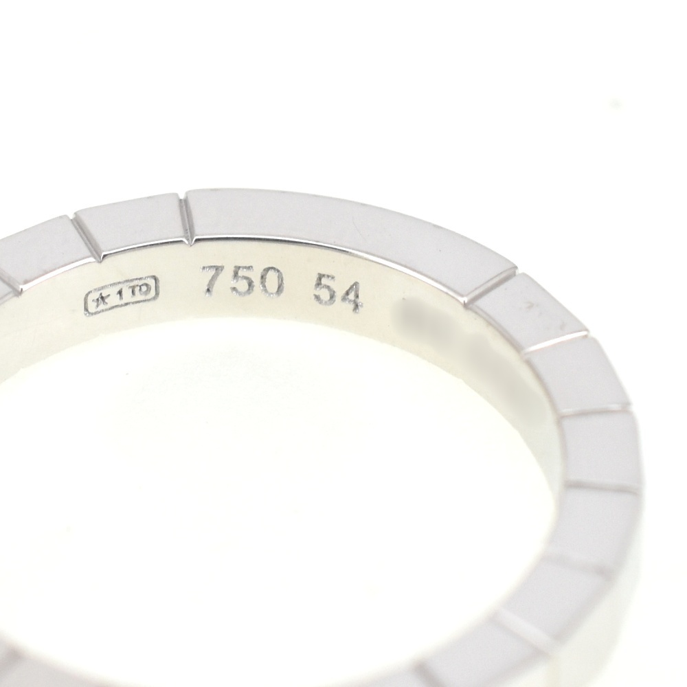 カルティエ CARTIER ラニエール リング サイズ54/JP14 K18WG メンズ 箱付き S#139639