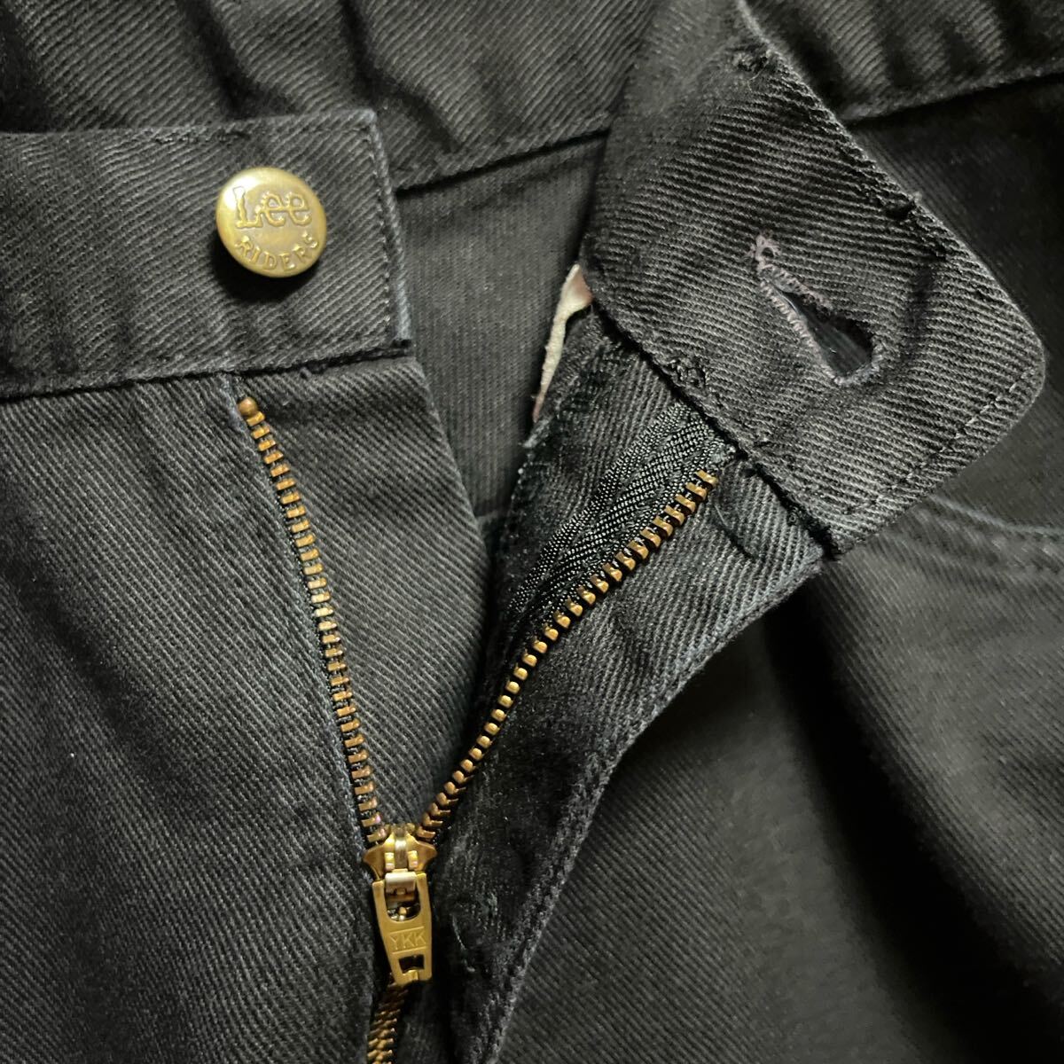 2 чёрный 80s ~ 90s lee 200-1801 5pocket pants usa Rider's riders America производства katsulagiivy ivy ivy look традиции trad