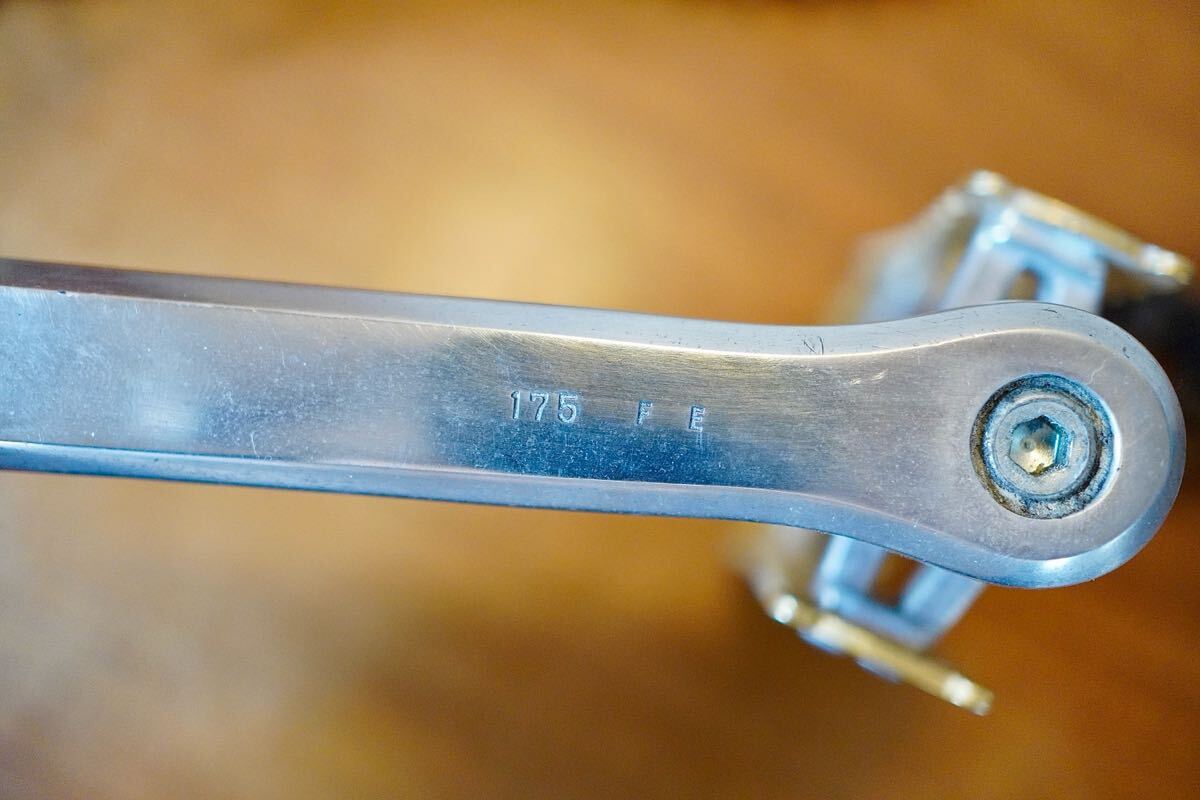 OLD DURA-ACE Dura Ace 3 деталь кривошип 46T BMX BB MKS педаль золотая цепь Vintage vintage