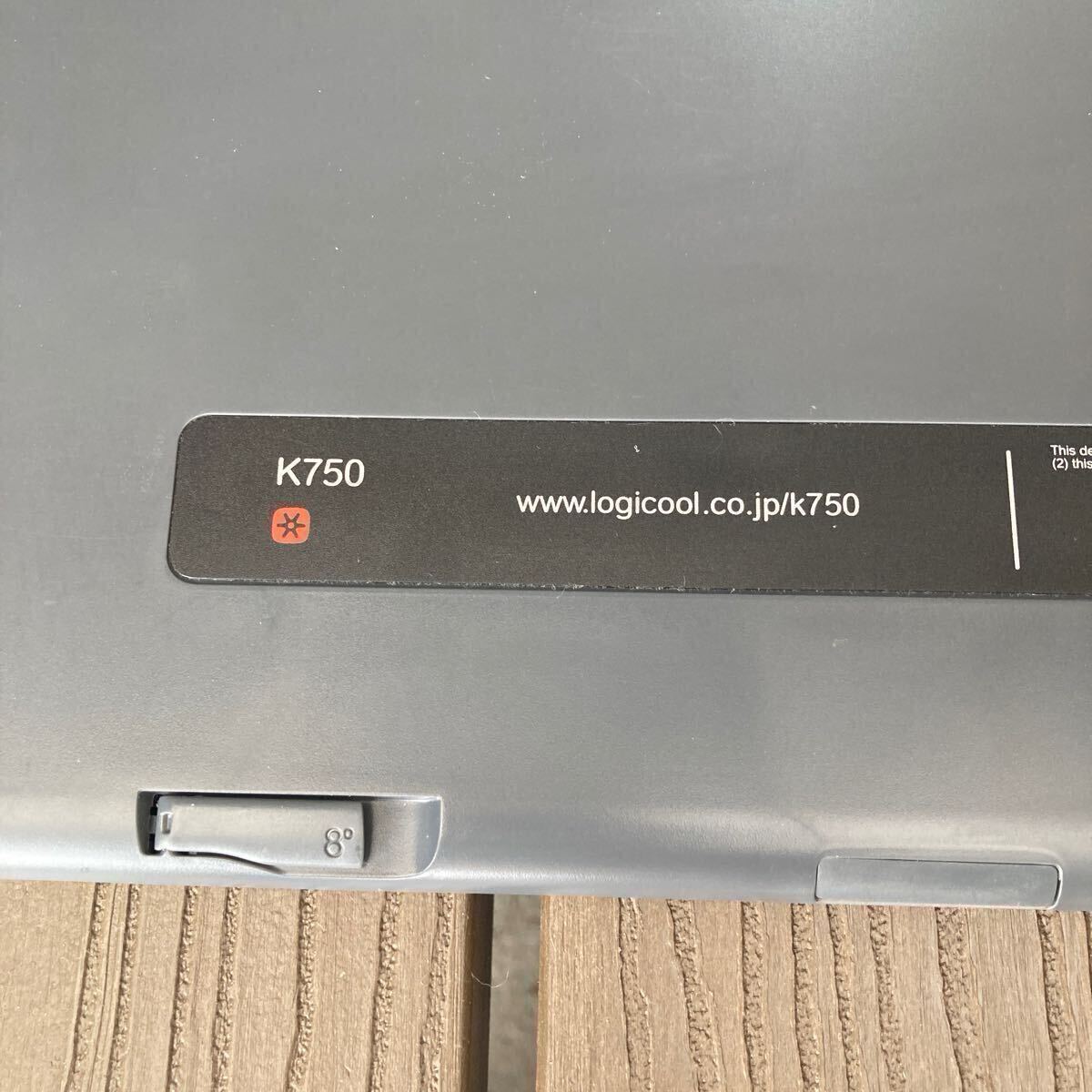  Logicool клавиатура K750 беспроводной солнечный приемник нет 