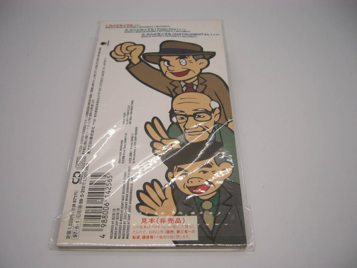 新品 CD　 8cm　 スチャダラパー 【大人になっても】　(№E0133) _画像2