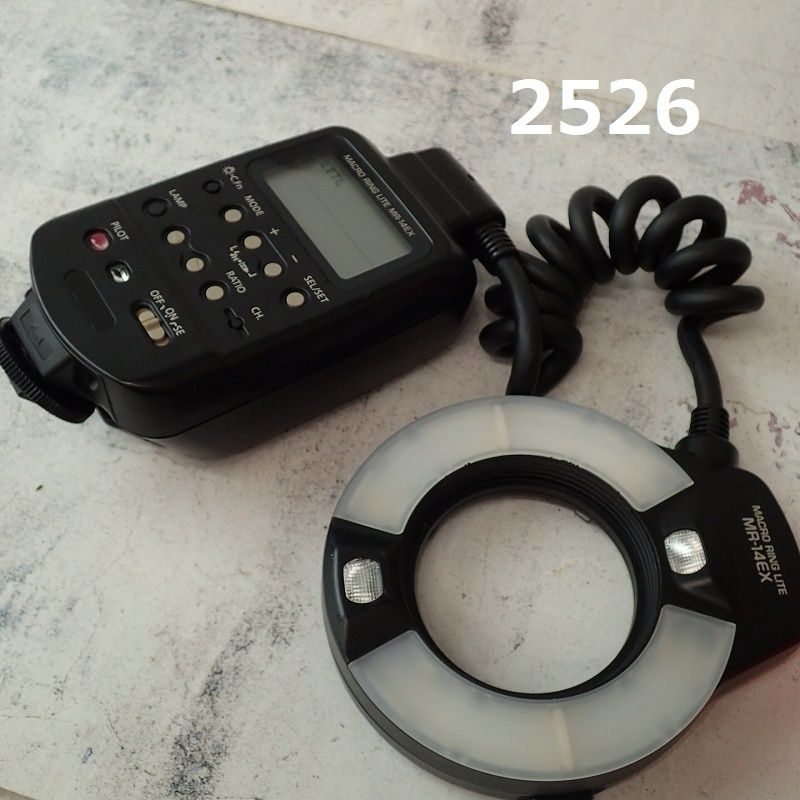 #FK-2526 CANON Canon MACRO RING LITE MR-14EX электризация OK 20250625