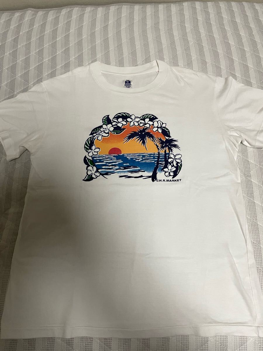 ⑤ 美品 ハリウッドランチマーケット Tシャツ H.R.MARKET ハリラン 半袖 プリント Tシャツ 圣林公司 シャツ パンツ カットソー アメカジ M