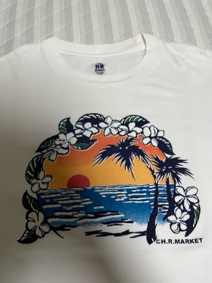 ⑤ 美品 ハリウッドランチマーケット Tシャツ H.R.MARKET ハリラン 半袖 プリント Tシャツ 圣林公司 シャツ パンツ カットソー アメカジ M