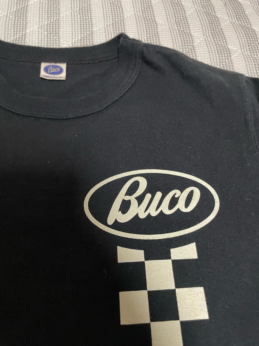 BUCO リアルマッコイズ Tシャツ ブコ ブーコ トイズマッコイ THE REAL McCOYS TOYS McCOY 半袖シャツ アメカジ デニム シャツ ブラック 黒