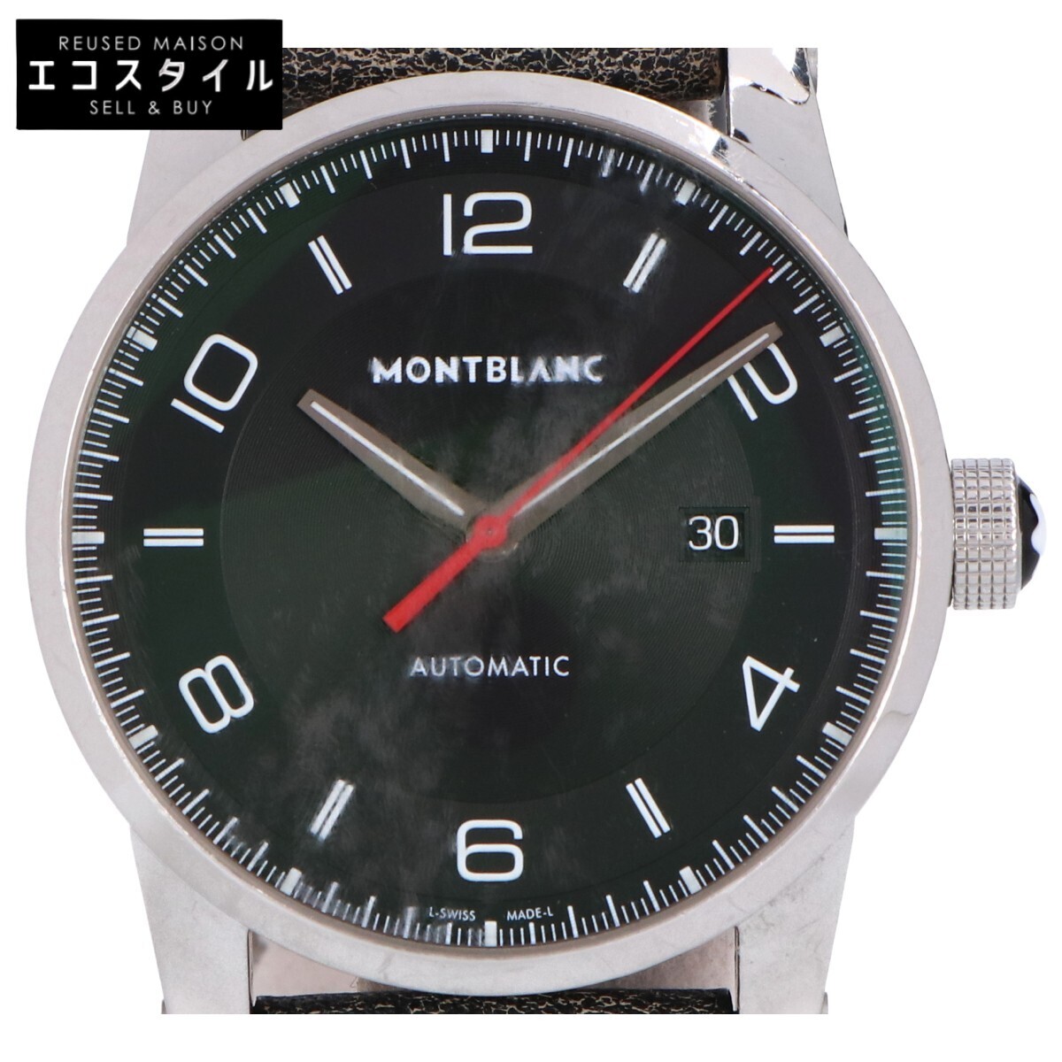 1 иен MONTBLANC Montblanc 113877 время War машина urban скорость самозаводящиеся часы наручные часы черный женский 