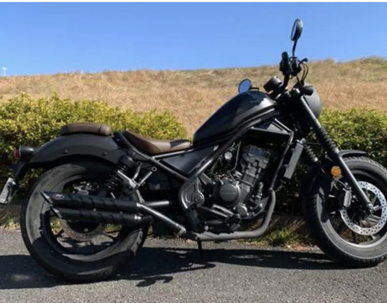 2017〜22年　レブル250-500用マフラー　gemspeed製V2 セールレブル250-500 2017-2022年マフラーgemspeed製 V2 最安値